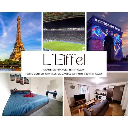 Apartment L'eiffel - Self Checking, 20min From Paris *